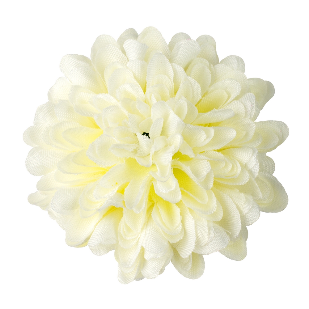 Brooch & hairwear dahlia white