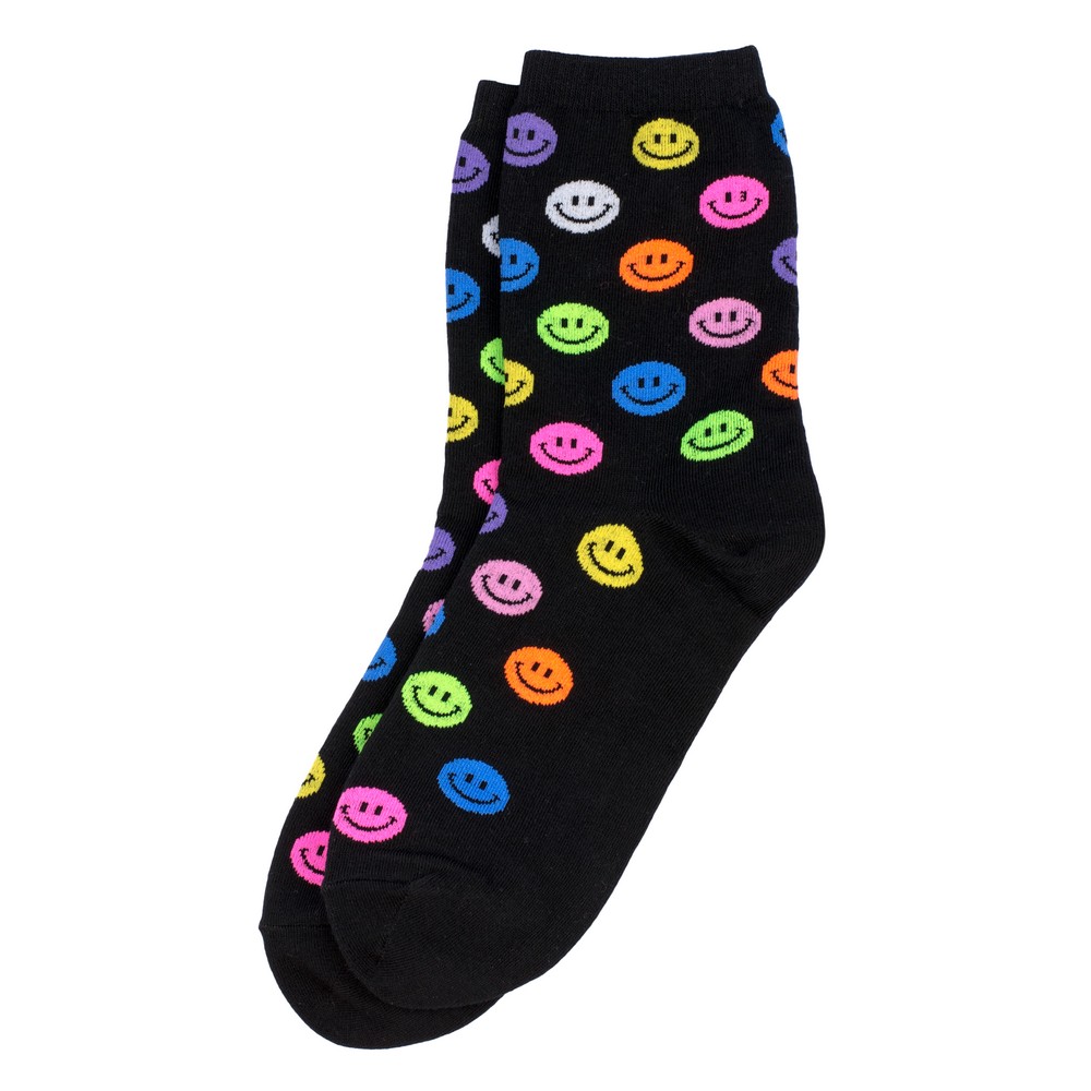 Socks cotton & spandex mini smile multicolour