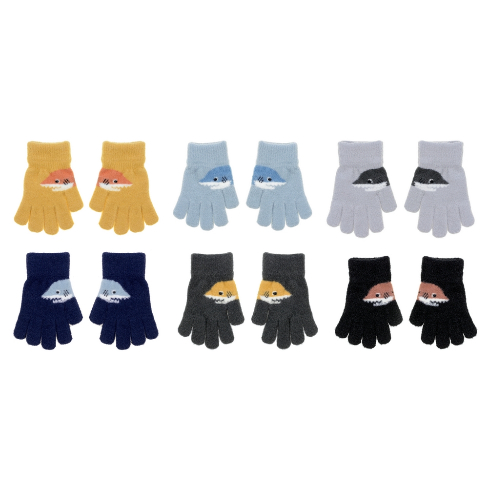 Gloves spandex shark age 6-10