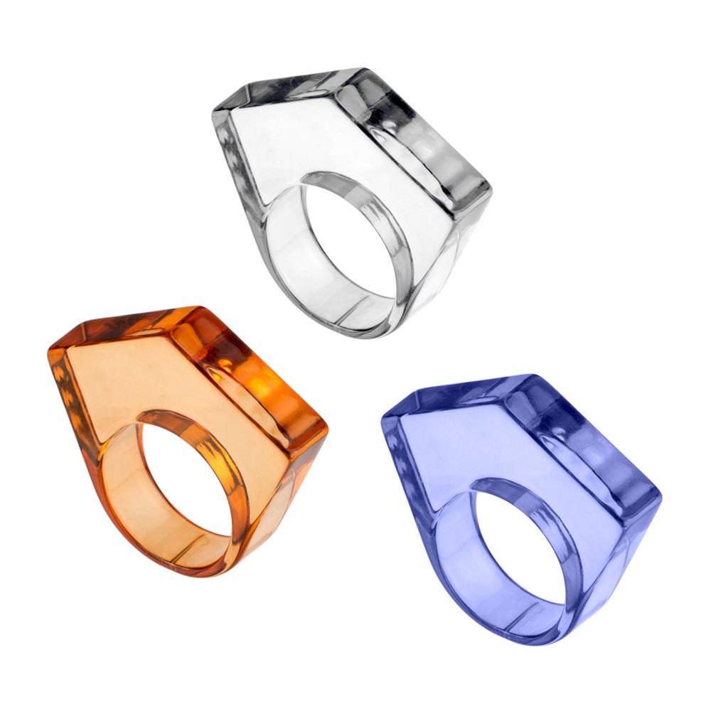 Ring acrylic obtuse slice