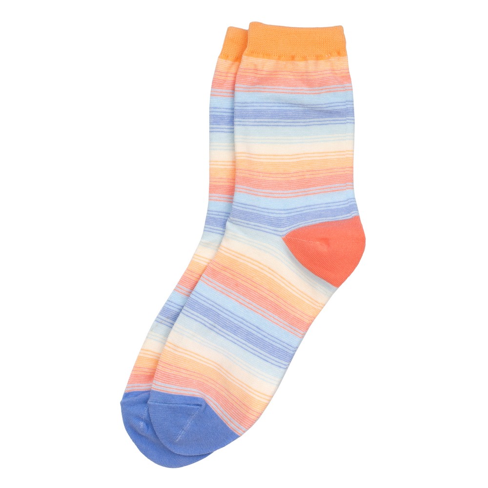 Socks cotton & spandex warm ombre multicoloured
