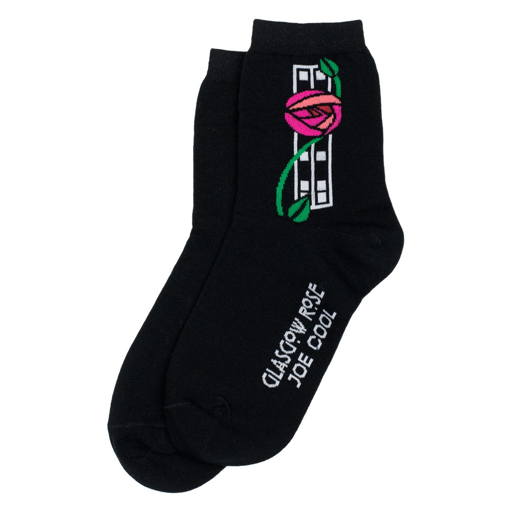 Socks cotton gents Glasgow Rose black