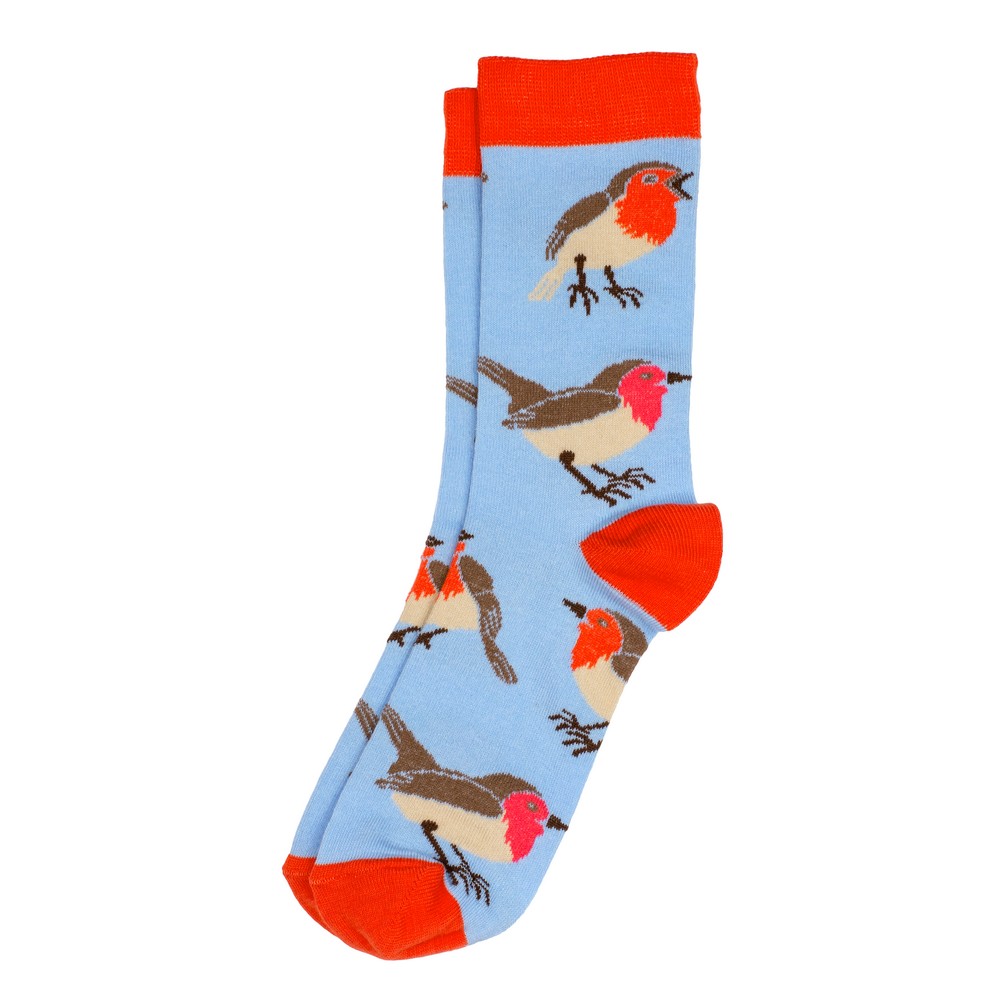 Socks cotton robin multicoloured