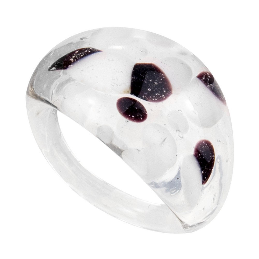 Ring glass spot-on black & white