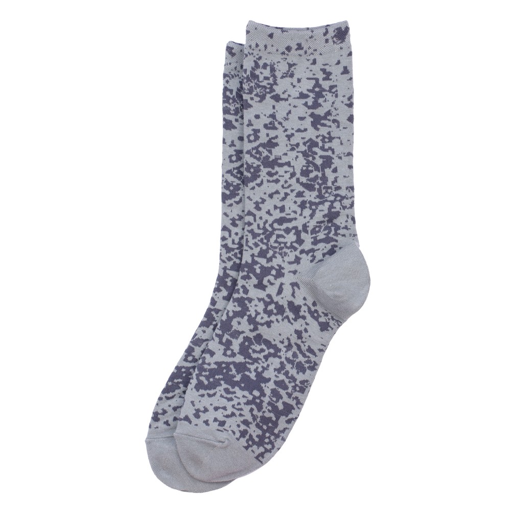Socks cotton art splatter black & grey