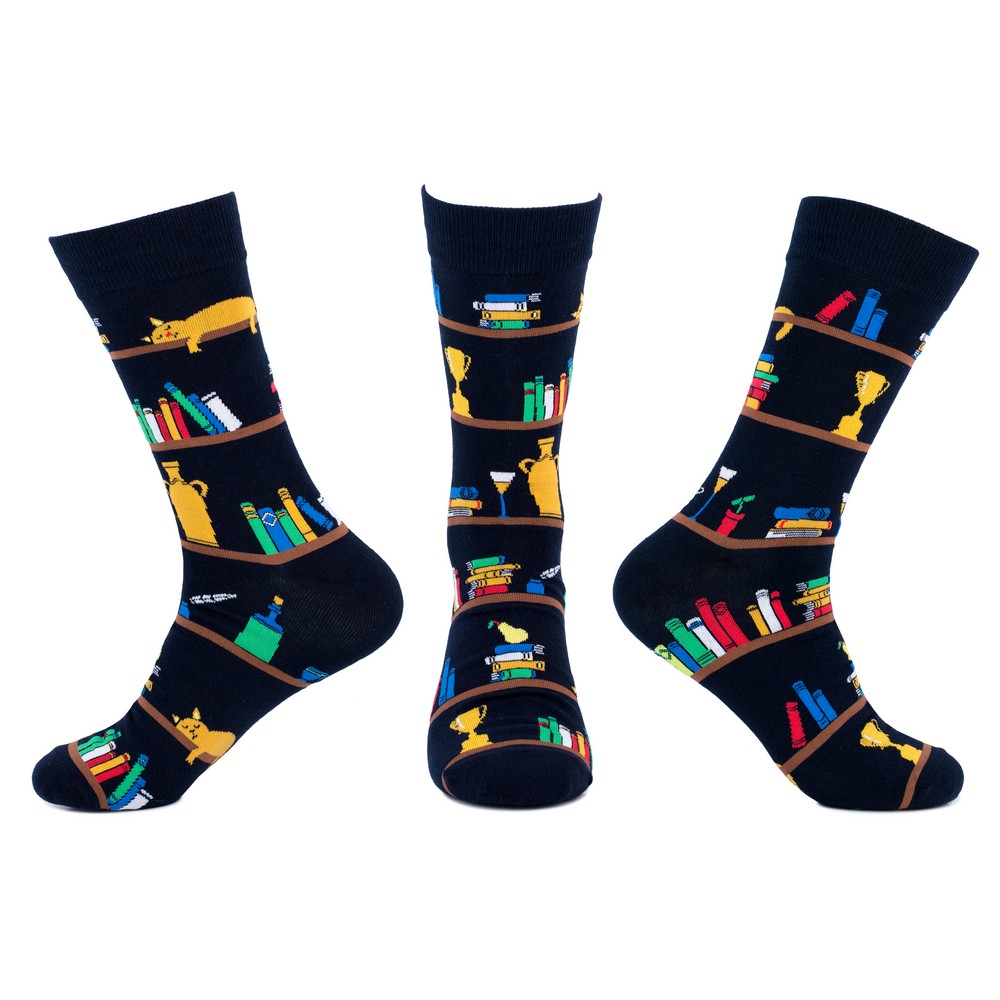 Socks cotton & spandex gents in the study - Image 2