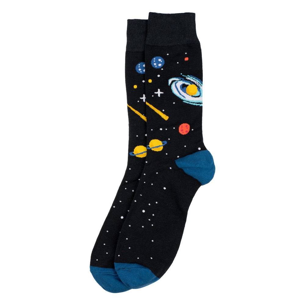 Socks bamboo & spandex gents outer space black