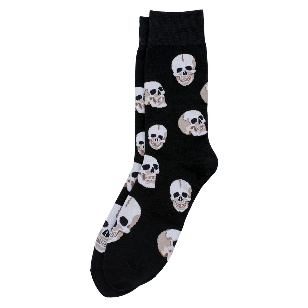 Socks cotton gents skull black