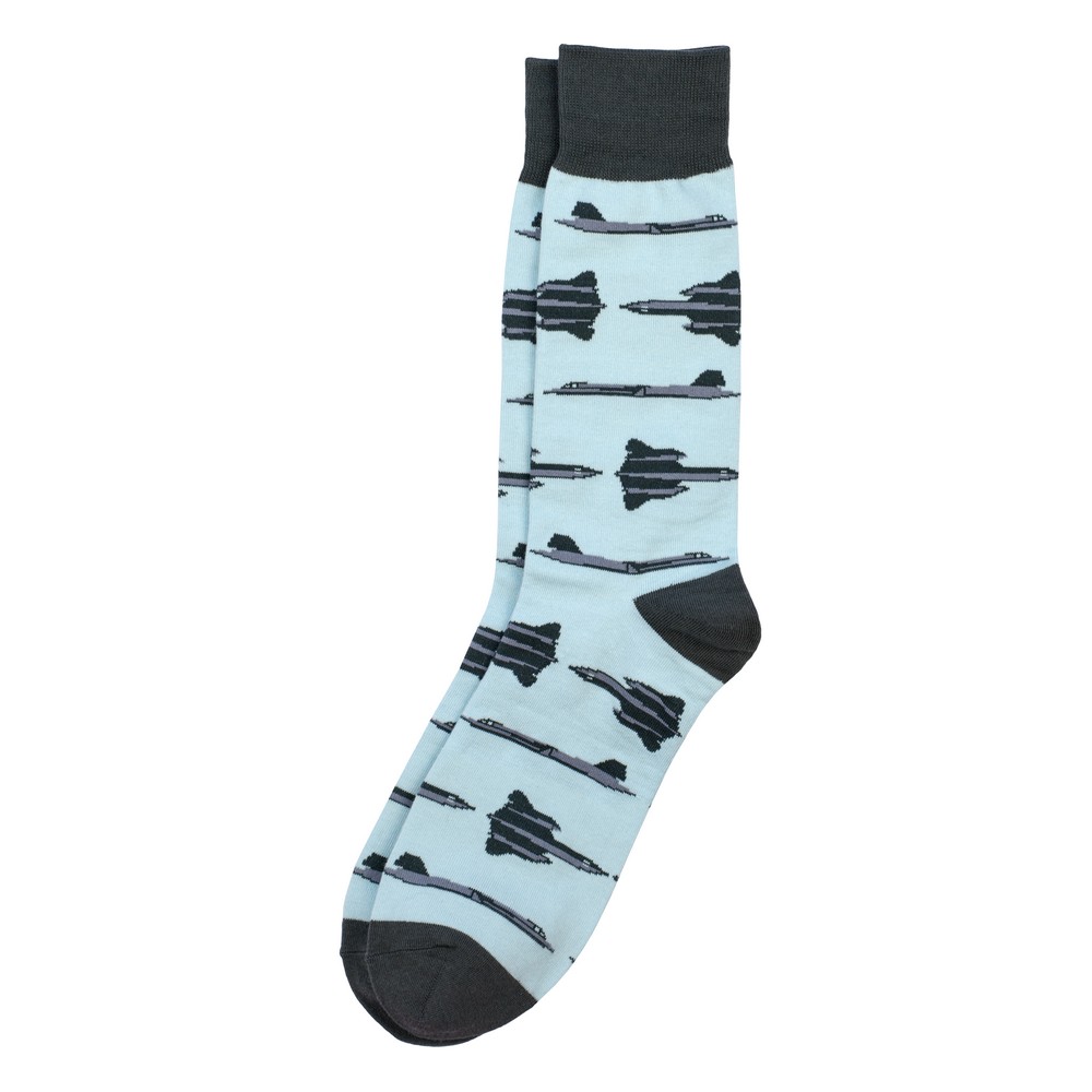 Socks cotton gents blackbird blue