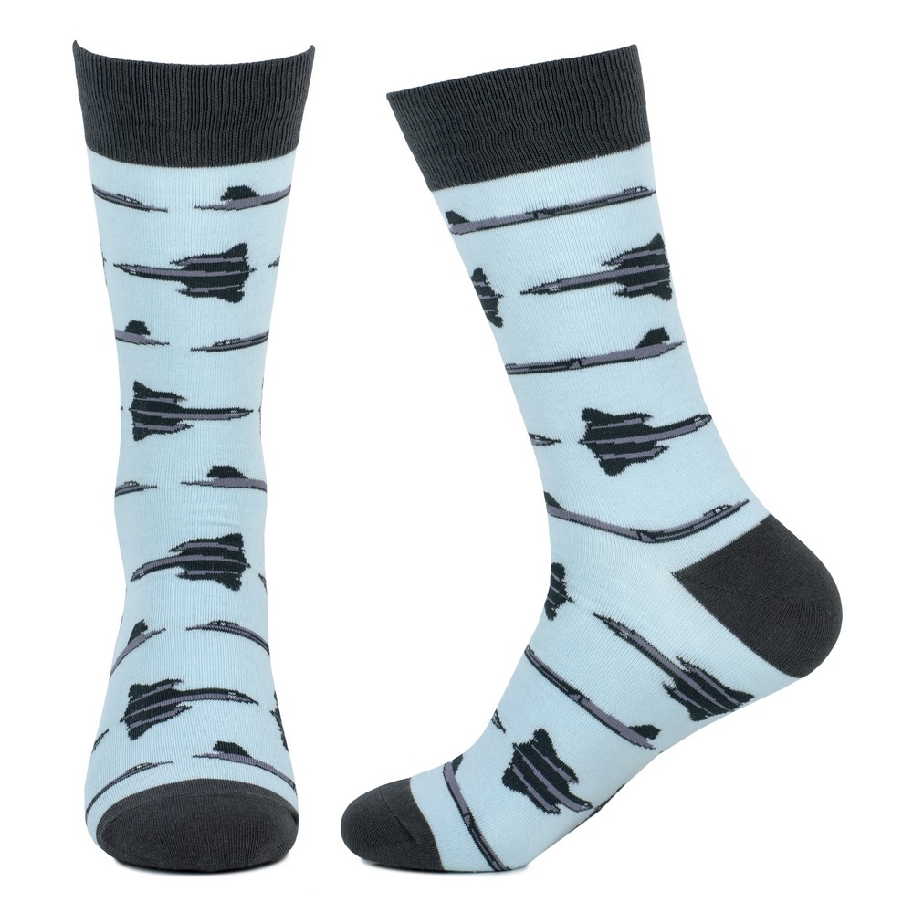 Socks cotton gents blackbird blue - Image 2