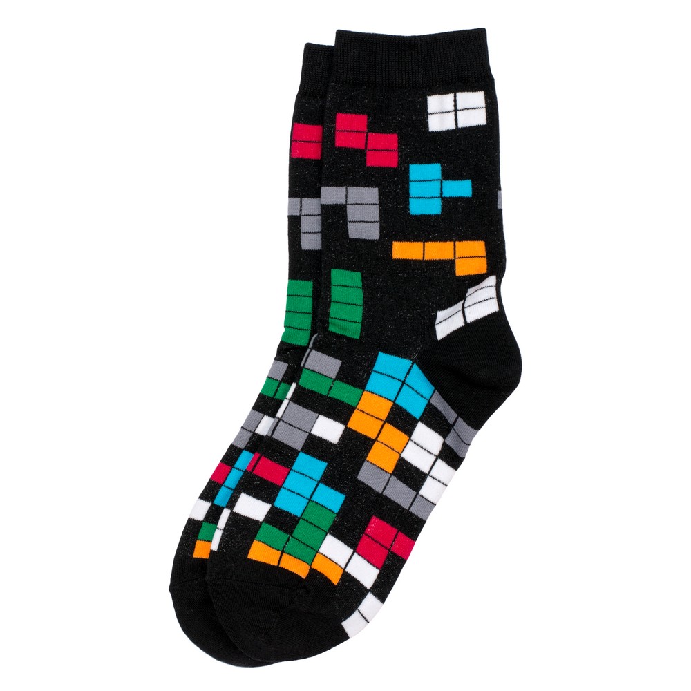 Socks bamboo & spandex tetris