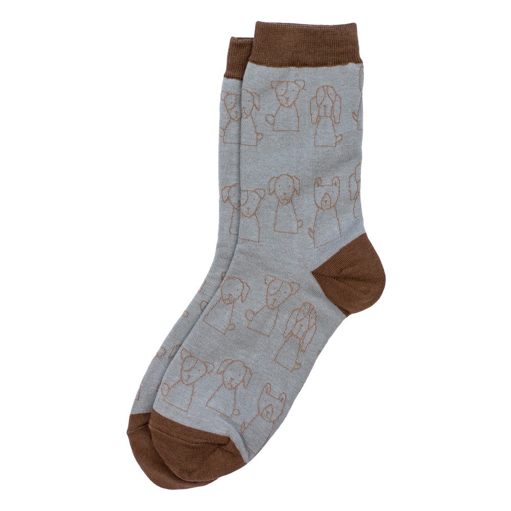 Socks cotton pup parade grey